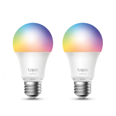 TP-LINK TAPO L530E (2-PACK) AYARLANABİLİR IŞIK SEVİYELİ AKILLI WI-FI MULTICOLOR LED AMPUL